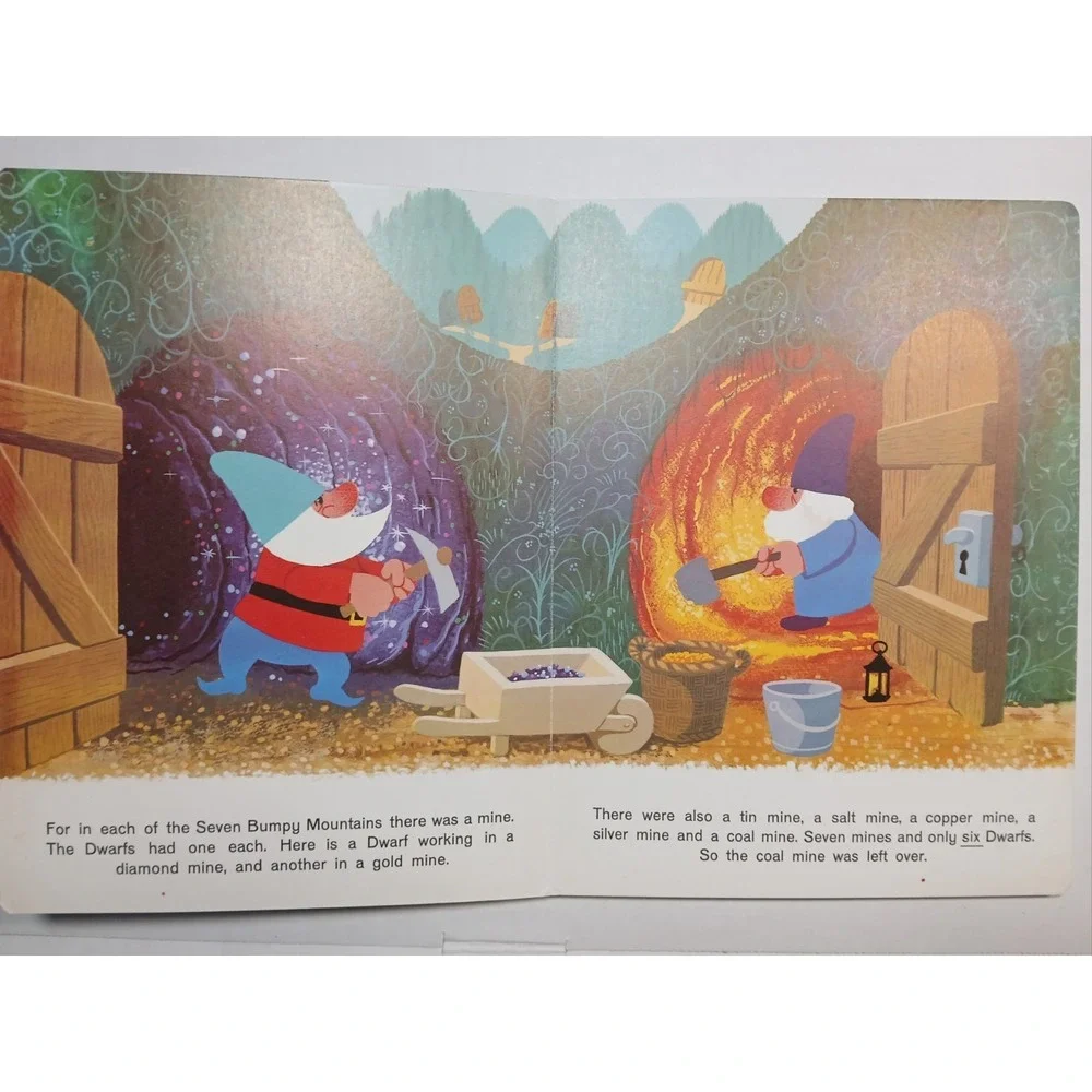 Sixes and Sevens, Jill Tomlinson, Child's Counting Book, Dwarfs, W. Germany